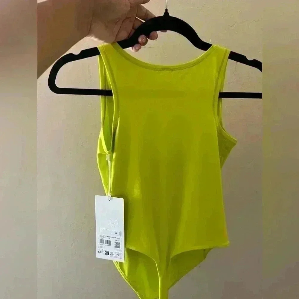NWT LULULEMON Wundermost Ultra-Soft Nulu Square-Neck Sleeveless Bodysuit - Picture 8 of 12